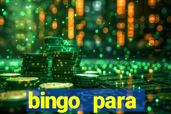 bingo para despedida de solteira para imprimir